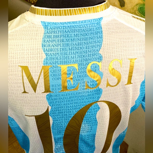 Adidas Argentina Rare Messi Maradona Timeless World Cup Jersey 🏆⚽️🇦🇷 - Picture 7 of 10